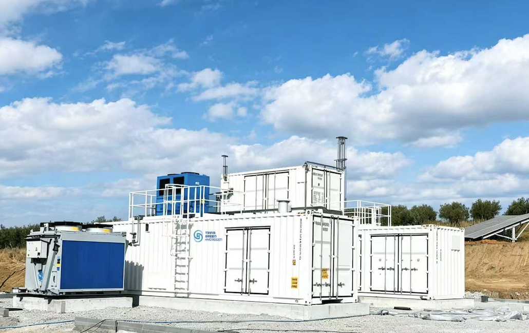 Container type hydrogen production equipment
